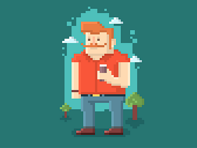 Pixel Guy character pixel pixelart