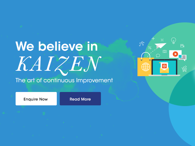 Kaizen blue digital green kaizen sans serif serif turquoise typography venn venn diagram watercolor