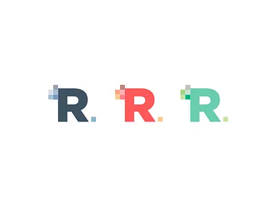 Raster.io blue branding california color eden creative green logo pixel process raster red vector