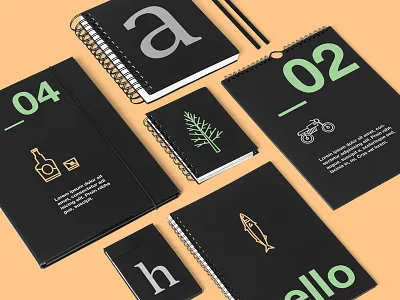 Corporate Mock Up / 60 Items / Stationery Branding brand craft elegant elements logo minimalist mockup modern photo portfolio realistic template