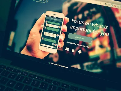 Scotty Marketing Landing App app coralixthemes instapage iphone sale template theme