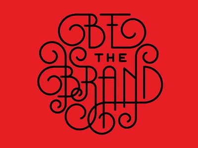 Coke lettering mantra type