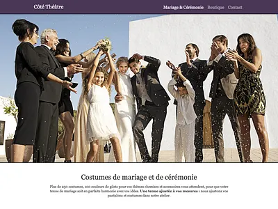 Cote Theatre 2014 clothes costumes cote theatre wedding