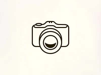 Camera Glyph camera glyph illustrator perspective