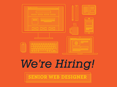 We're hiring! design ui ux web