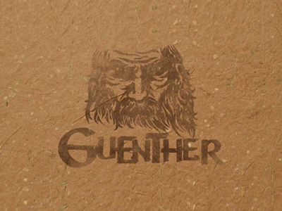 Guenther Craftbeer art beer brand craft direction draw illustration logo vikings warriors