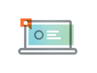 Icon exploration design gradients icons illustration minimal notification texture ui