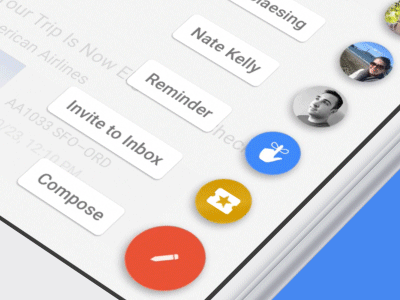 Inbox - Speed Dial animation gif gmail google inbox