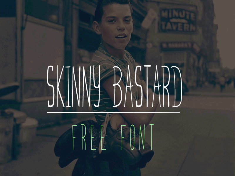 FREE FONT SKINNY BASTARD BY MARCELO REIS MELO cursive font free freebie freebies freefont handwrite script type typeface typography