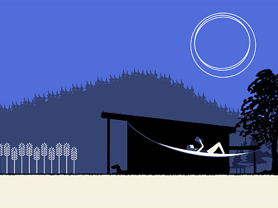 Chilling out, maxing, relaxing all cool 2015 calendar design illustration sunshine