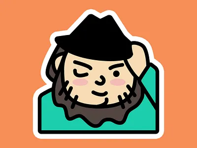 M'Lady fedora flirt wink