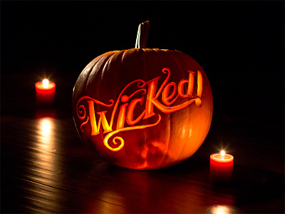 Pumpkin Lettering carving hand lettering lettering pumpkin