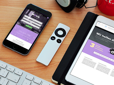 MOVA Website css desk html jquery responsive smartphone tablet ui ux website