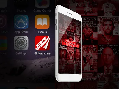 Sports Illustrated Magazine iPhone app app iphone magazine sports illustrated