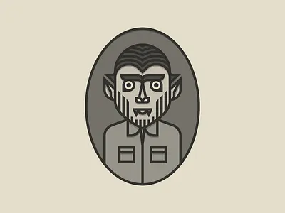 Monster Portrait One halloween illustration monster vector wolfman
