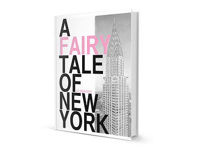 A Fairy Tale Of New York book book cover chrylser cover design drawings new york pencil sketch