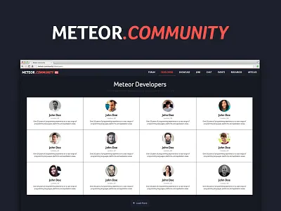 Meteor.community community developers meteor meteorjs