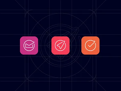 IB - App Icon Design System branding design systems icon logo