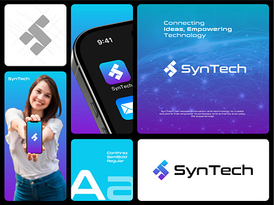 S & T lettermark Technology logo design brandidentity creativetechnology designthinking digitalart empowerment futuretech graphicdesign innovativesolutions logodesign logoinspiration moderndesign nextgenbranding sleekdesign smarttechnology syntech techbranding techforgood techforward techinnovation visualinnovation