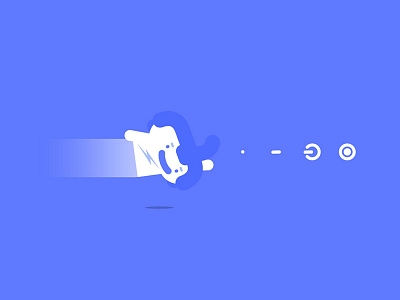 Glitchy Movement animation concept electricity motion motion graphics