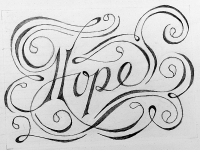 Hand lettering project drawn hand lettering