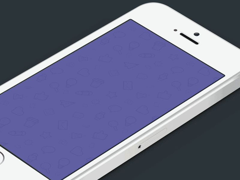Welcome tour animation interface mobile ui