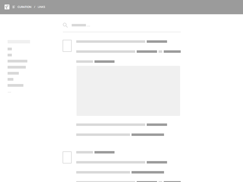 Layout Research grid layout links research ux wireframes