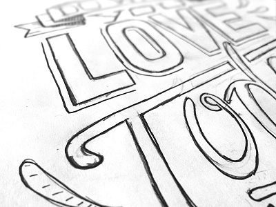 #DWYLT Lettering [Very Rough] apparel fitness health lettering logo love motivation t shirt typography
