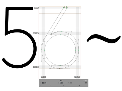 Coiney Numeral Font coiney font glyphs number typography