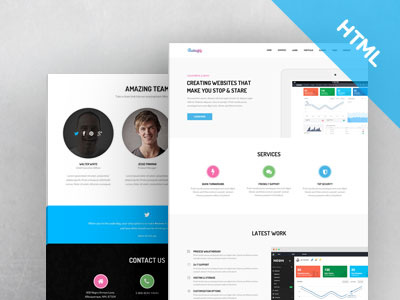 Butterfly - Free Bootstrap Theme bootstrap html web