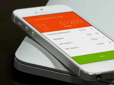 Virtual Point of Sale UI mobile ui ux