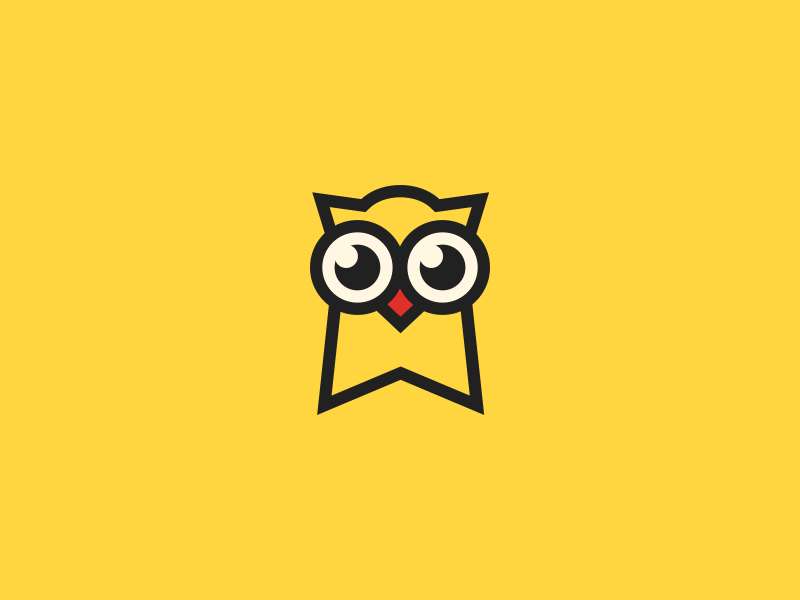 Bookmark Owl animated bookmark gif owl