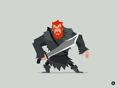 Tormund Giantsbane character design game of thrones giantsbane illustration tormund wildling