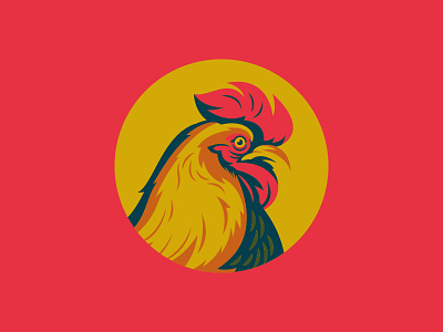 drbl 110314 animal identity illustration logo rooster