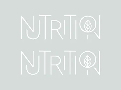 NS | Branding Concept branding concept geometric identity illustration leaf letter manipulation line art modern natural typography