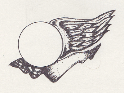 Taller 86 - Draft classic cars draft garage logotype motor motorcycle sketchbook texture wings