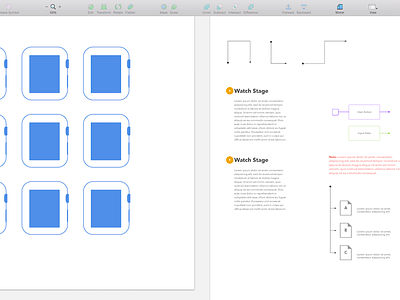 Apple Watch UI Template [Progress] apple freebie prototype sketch sketchapp ui watch wireframe