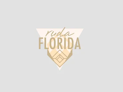 Ruda Florida // Logo proposal agua florida branding ruda ruta