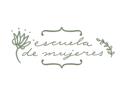 Escuela de mujeres // Logo proposal escuela de mujeres feminine proposal women