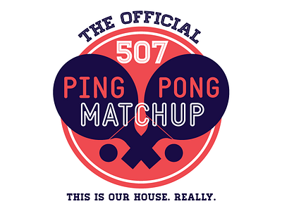 Ping Pong Matchup graphic ping pong