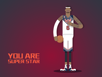 LeBron James app graphic illustration lbj lebronjames ui