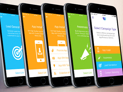 Portal App app application campaign ios portal ui ux