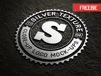 Freebie Close Up Logo Mock-Up close up free freebie logo mock up