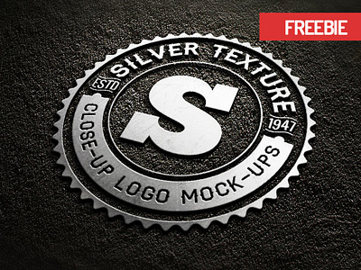 Freebie Close Up Logo Mock-Up close up free freebie logo mock up