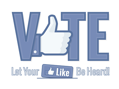 Vote #LetYourLikeBeHeard election facebook fb like vote