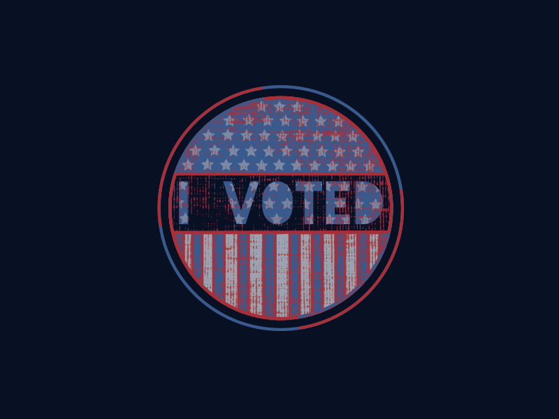 Vote america go vote vote