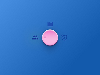 Mood Knob button knob mood simple sketchapp switch