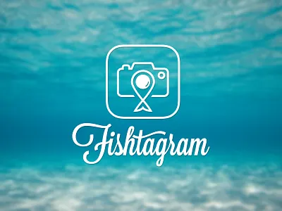 Fishtagram Logo app icons ios logos
