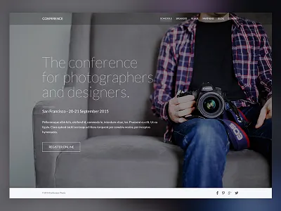 Conference 2 WordPress Theme conference cr3ativ event theme wordpress