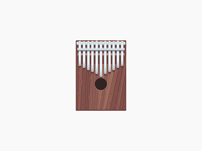 seanwes kalimba icon illustration instrument kalimba music relaxation rest seanwes sound